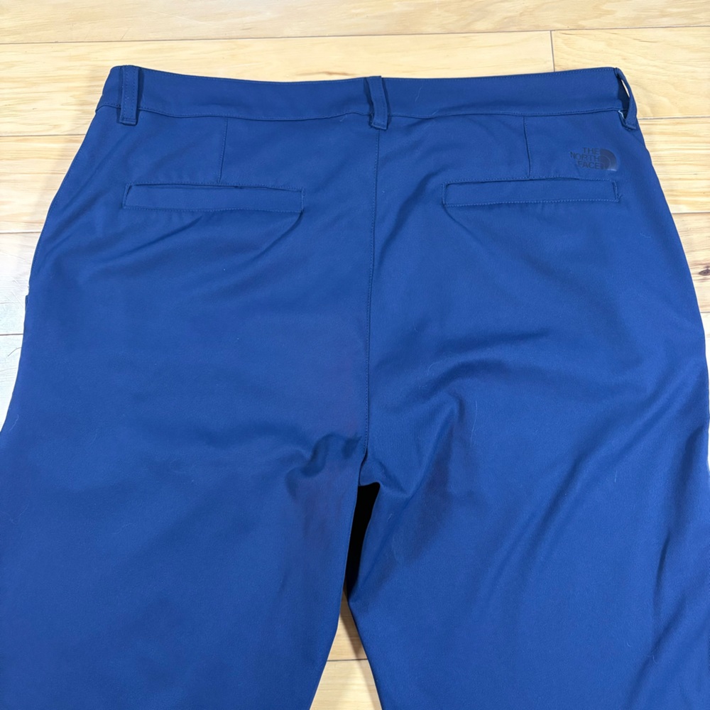 The North Face Standard Modern Pants Mens Sz 34x31 Navy Performance DWR Chinos - Picture 3 of 10